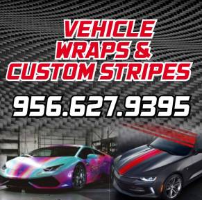 Vehicle Wraps & Custom Stripes, $ 180.00